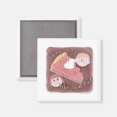 Oh mijn taart! magneet (Voorkant / Achterkant)