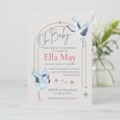 Oh mon bébé, Baby shower Invitation (Debout devant)