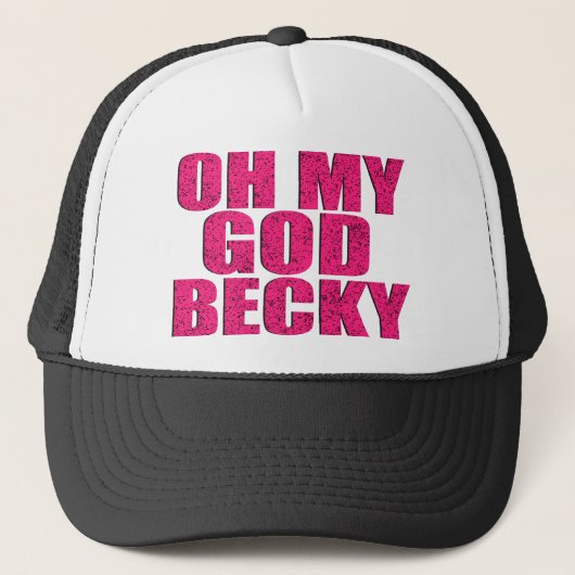 Oh mon casquette drôle de Becky de Dieu (Devant)