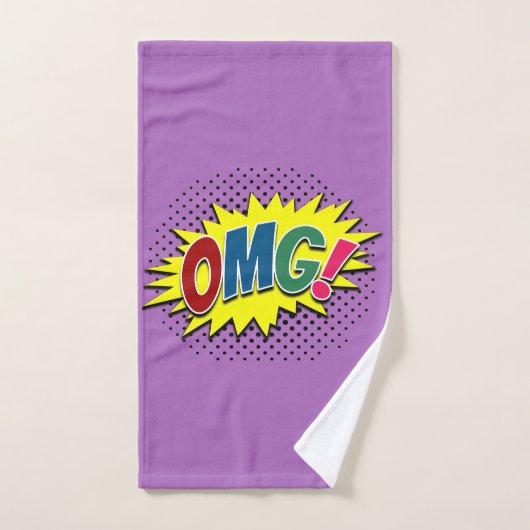 Oh mon Dieu ! (Serviette à main)