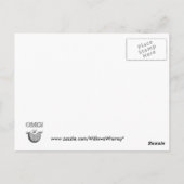 Oh mon Dieu ! Carte postale illustrant le poisson- (Dos)