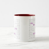 Oh mon Dieu, tasses de Becky (Centre)