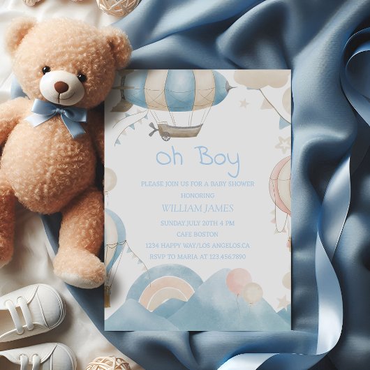 Oh mon Dieu ! une invitation au baby shower