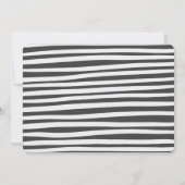 Oh mon garçon, invitation à la fête baby shower (Dos)