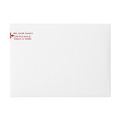 Oh mon Golly étiquette de adresse maigre (Devant)