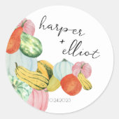 Oh Mon Gourd ! - Sticker Favor à usage multiple Ba (Devant)