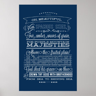 Oh mooi, voor de grote hemel poster