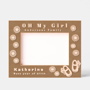 Oh My Girl Baby Gegraveerde Lijstjes