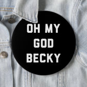 OH MY GOD BECKY RONDE BUTTON 6,0 CM (In situ)
