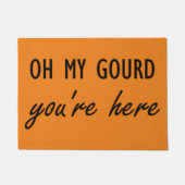 Oh My Gourd, You're here Deurmat (Voorkant)