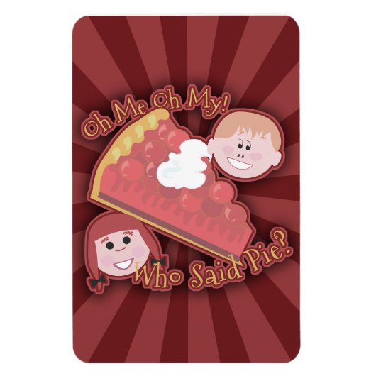 Oh My Pie Mega Magnet Magneet (Verticaal)