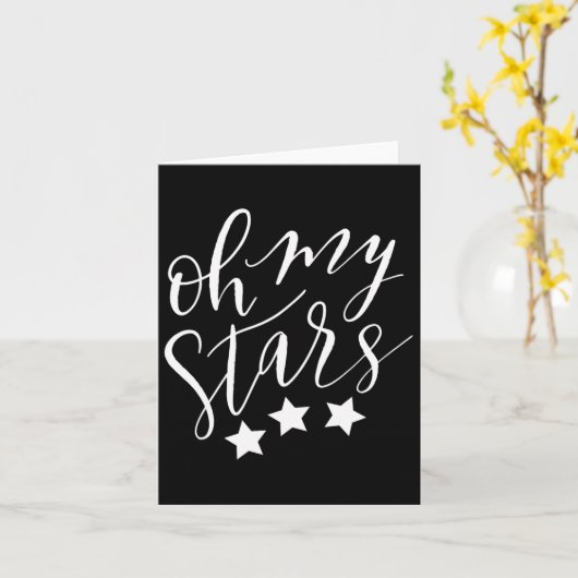 Oh My Stars 4 juli Amerika Verenigde Staten Onafha Kaart (Gele Bloem)