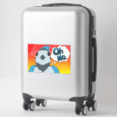 Oh nee Bird Sticker (Koffer)