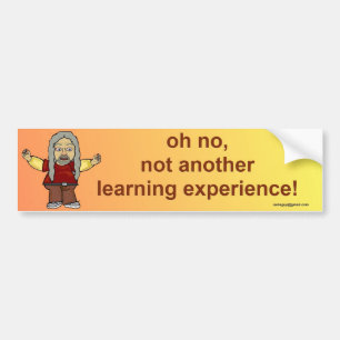 Oh nee, bumpersticker