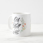 Oh nee, geen florale mok (Voorkant links)