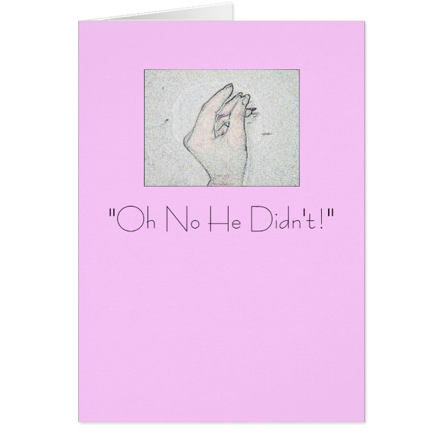 "Oh nee, hij niet!" (Voorkant)