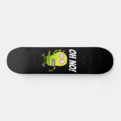 OH NEE! PANIC GREEN MONSTER FUNNY Skateboard dek (Horizontaal)