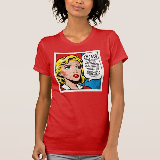 Oh nee! - T-shirt (Voorkant)