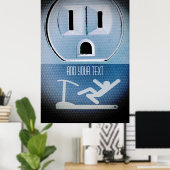 Oh nee van Shirley Taylor Poster (Thuiskantoor)