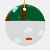 Oh noe mijn neus ornament (Achterkant)