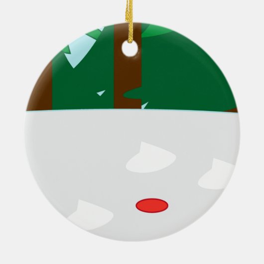 Oh noe mijn neus ornament (Achterkant)