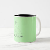 "oh non, ce sont des amis" mug (Devant droit)