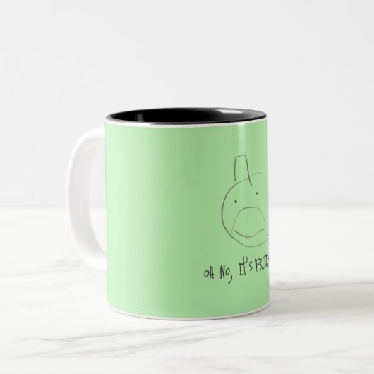 "oh non, ce sont des amis" mug (Devant gauche)