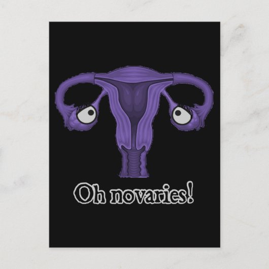 Oh novaries! briefkaart (Voorkant)