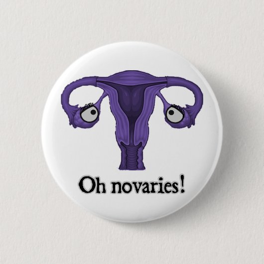 Oh novaries! ronde button 5,7 cm (Voorkant)