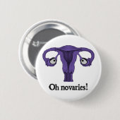 Oh novaries! ronde button 5,7 cm (Voorkant /achterkant)