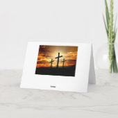 Oh nuit sainte, carte de Noël de Jésus de bébé (Dos)