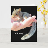 Oh Nuts / Word snel beter Kaart (Gele Bloem)