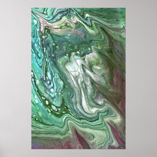 Oh Oh 1 Impression d'art abstrait (Devant)