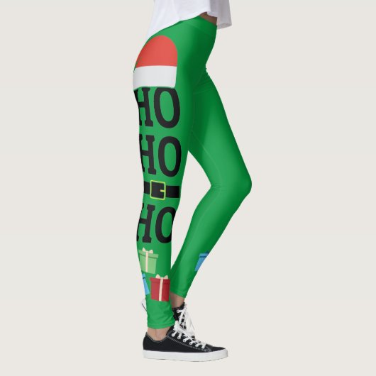 Oh Oh Oh Kerstmis Leggings (Rechts)