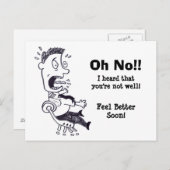 Oh Pas De Sens Mieux Bientôt Carte Postale (Devant / Derrière)