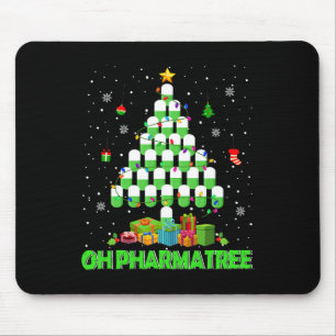 Oh Pharmatree Kerstboom Apotheek Medicatie P Muismat