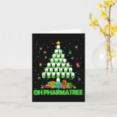 Oh Pharmatree kerstboom Pharmacy Medicinal P Kaart (Gele Bloem)