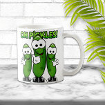 Oh Pickles Mug<br><div class="desc">La plus grande tasse à cornichons,  jamais. Oh pickles !</div>