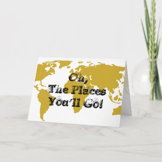 Oh, Places You'll Go! - Baby Shower Invitation