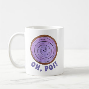 OH, POI (Oh Boy) Hawaiian Paars Taro Root Food Koffiemok
