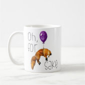 Oh pour Fox Sake Mug Drôle (Gauche)