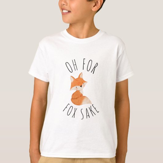 Oh pour Fox Sake T-Shirt (Devant)