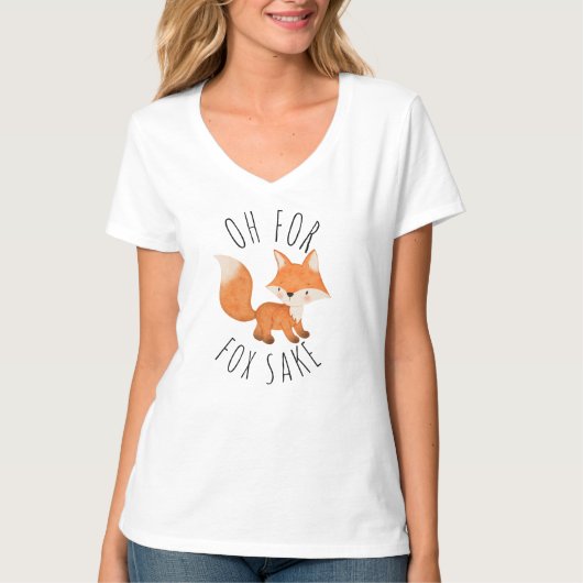 Oh pour Fox Sake T-Shirt (Devant)