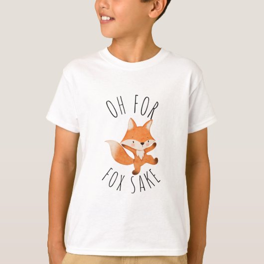Oh pour Fox Sake T-Shirt (Devant)