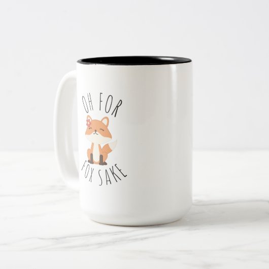 Oh pour Fox       SakeCoffee Mug (Devant gauche)
