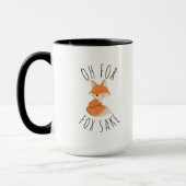 Oh pour Fox SakeCoffee Mug (Gauche)