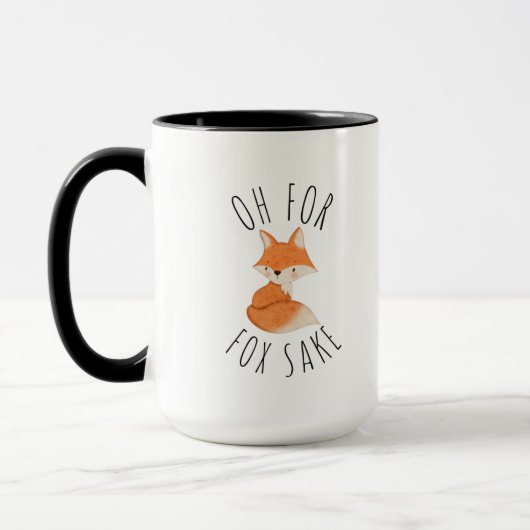 Oh pour Fox        SakeCoffee Mug (Gauche)