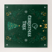 Oh puzzle 20x20 d'arbre de Noël (Horizontal)