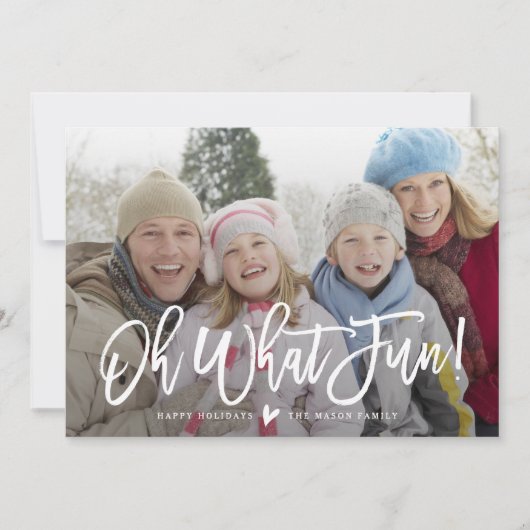 Oh Quel Amusant ! Carte photo de vacances (Devant)