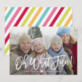 Oh Quel Amusant ! Carte photo de vacances (Devant / Derrière)
